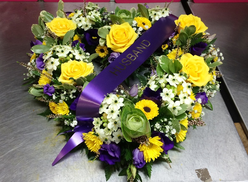 Floral Open Heart